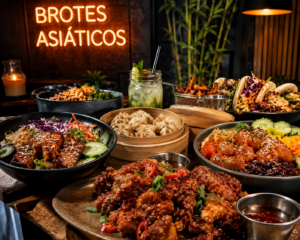 comida asiática vegana