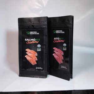 Sashimi de atún y salmon