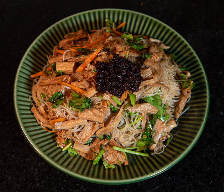 Fideos veganos